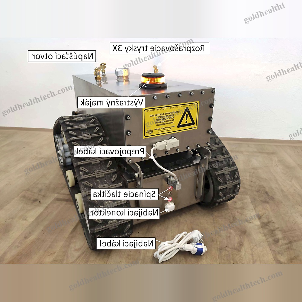 Spray Disinfection Robot