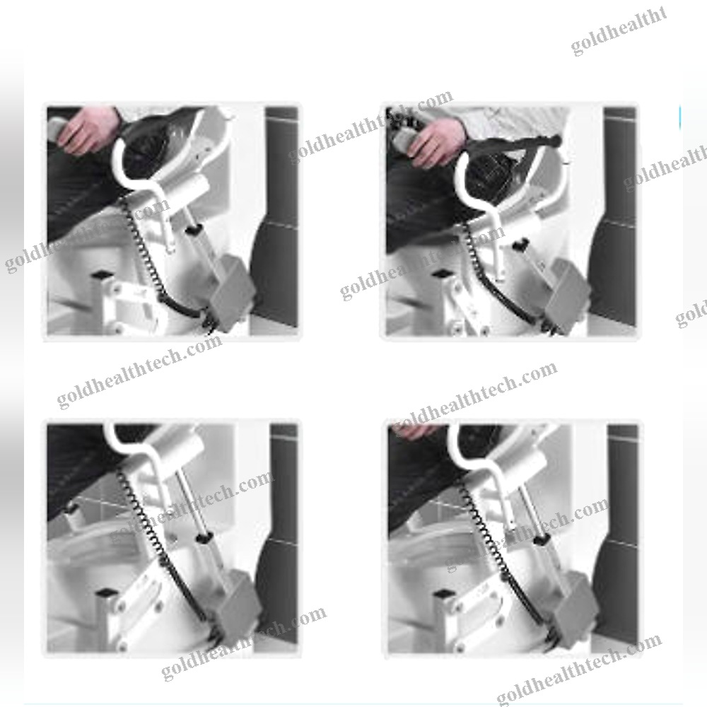 Raised Toilet Seat With Armrests