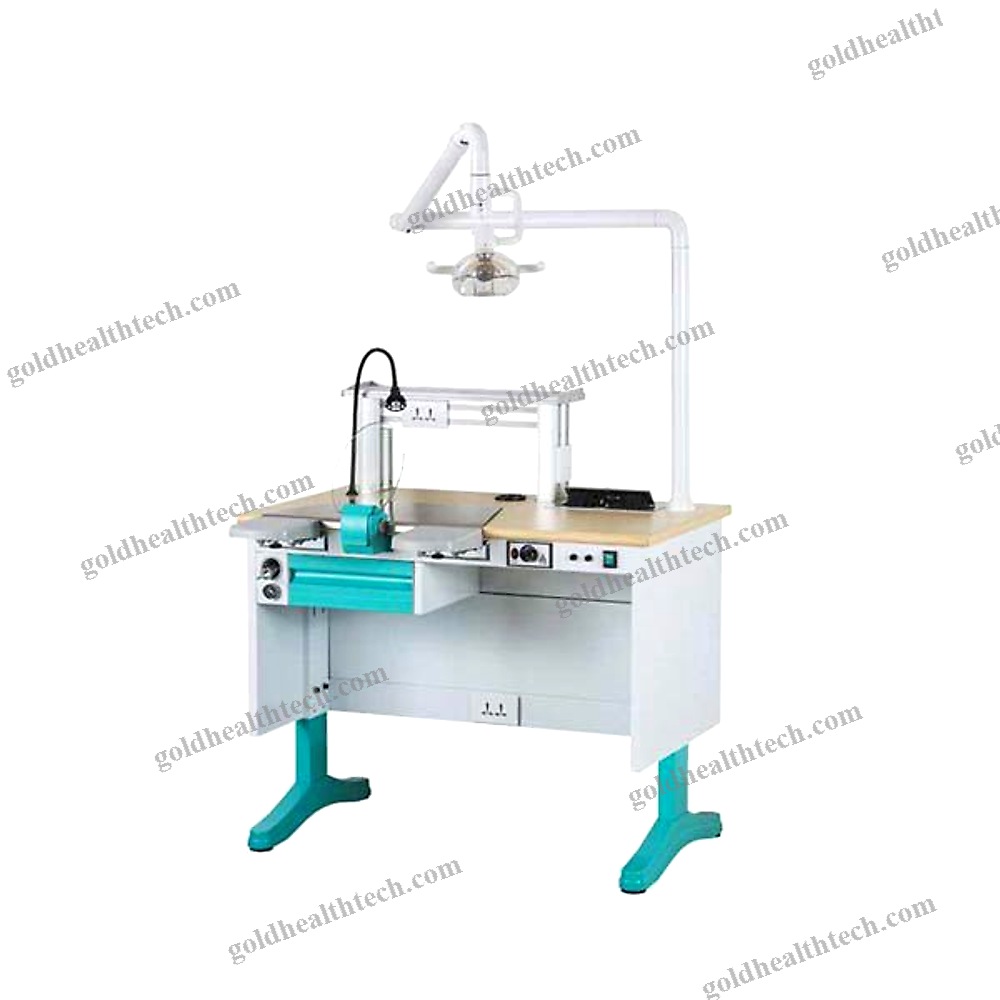 Dental Laboratory Workstation With Light