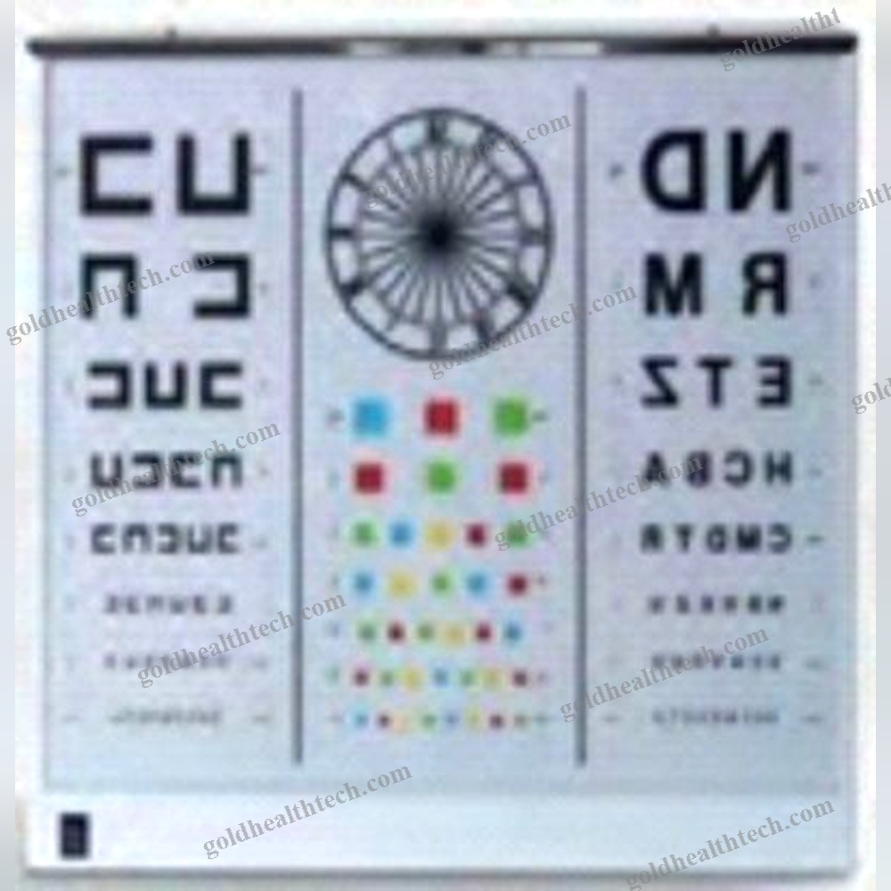 Illuminated Eye Chart