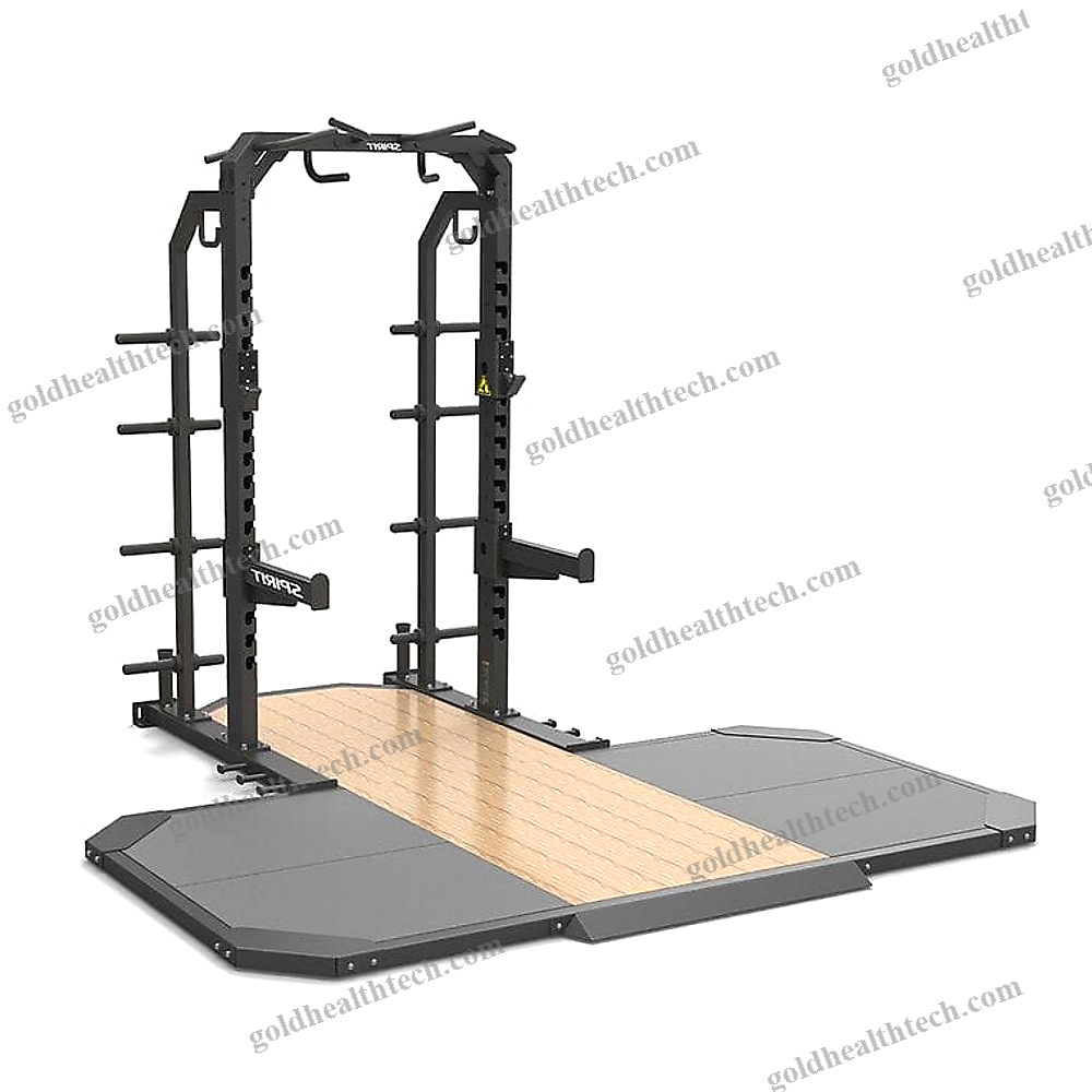 Power Cage With Pull-Up Bar