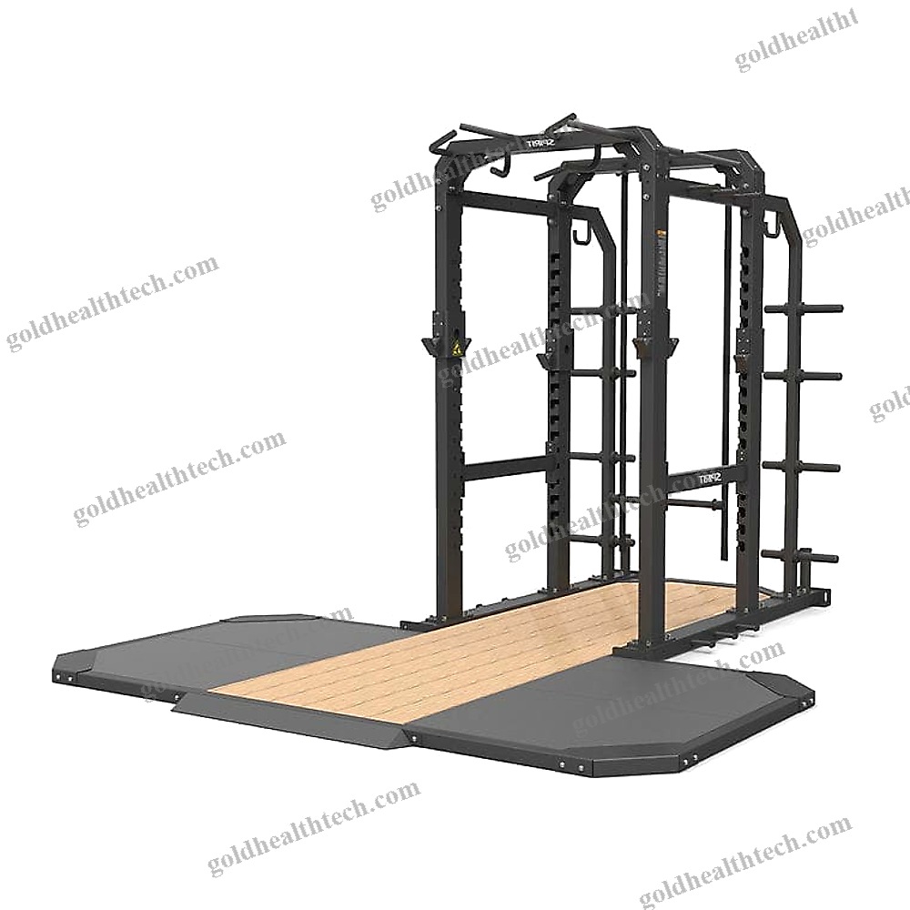Power Cage With Pull-Up Bar