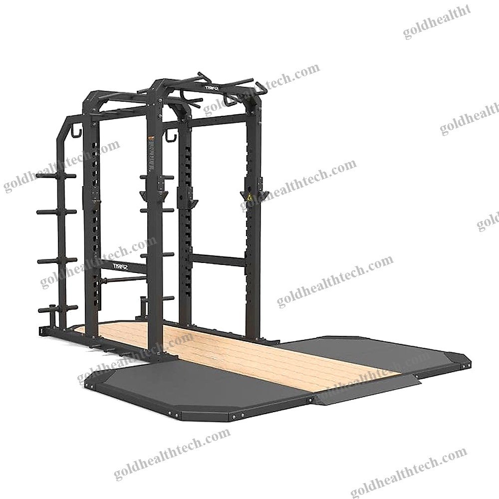 Power Cage With Pull-Up Bar