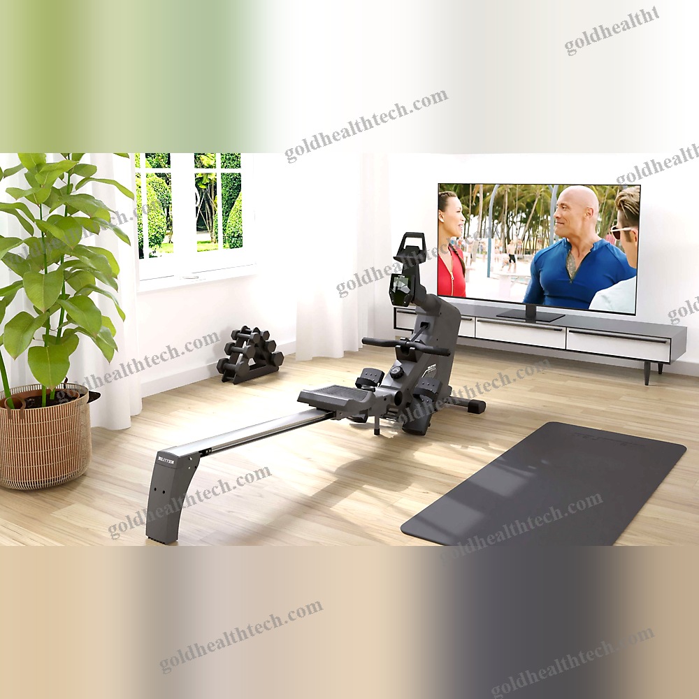 Center-Pull Rowing Machine