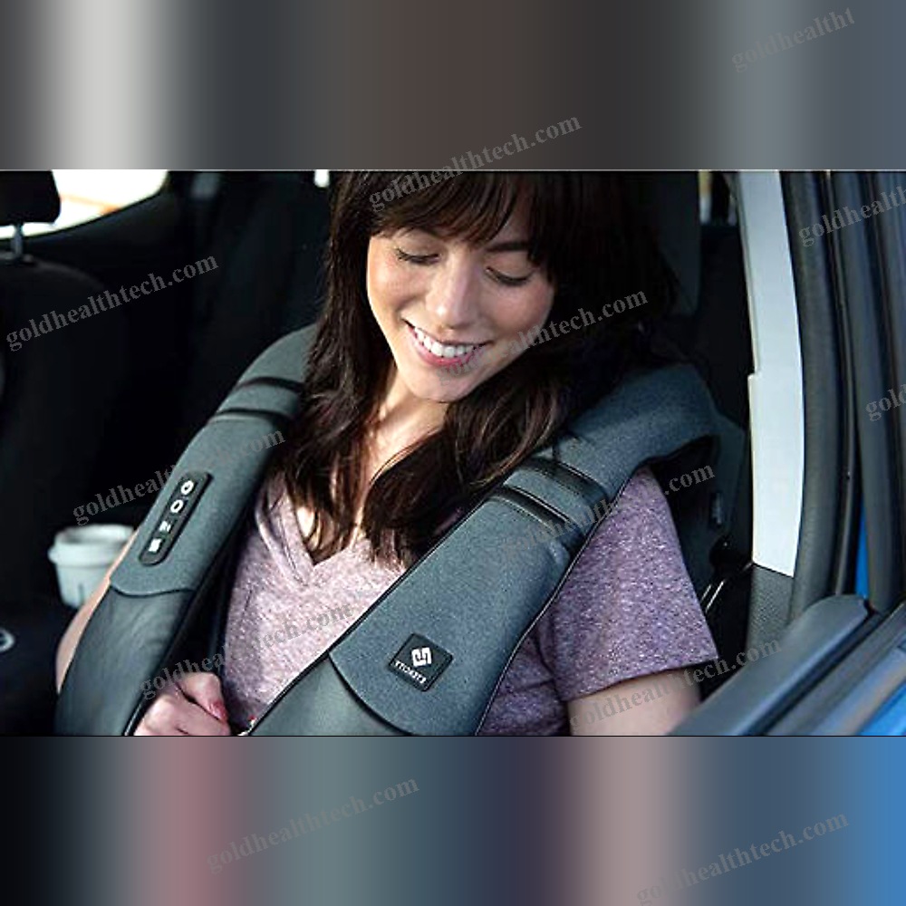 Battery-Powered Neck Massager