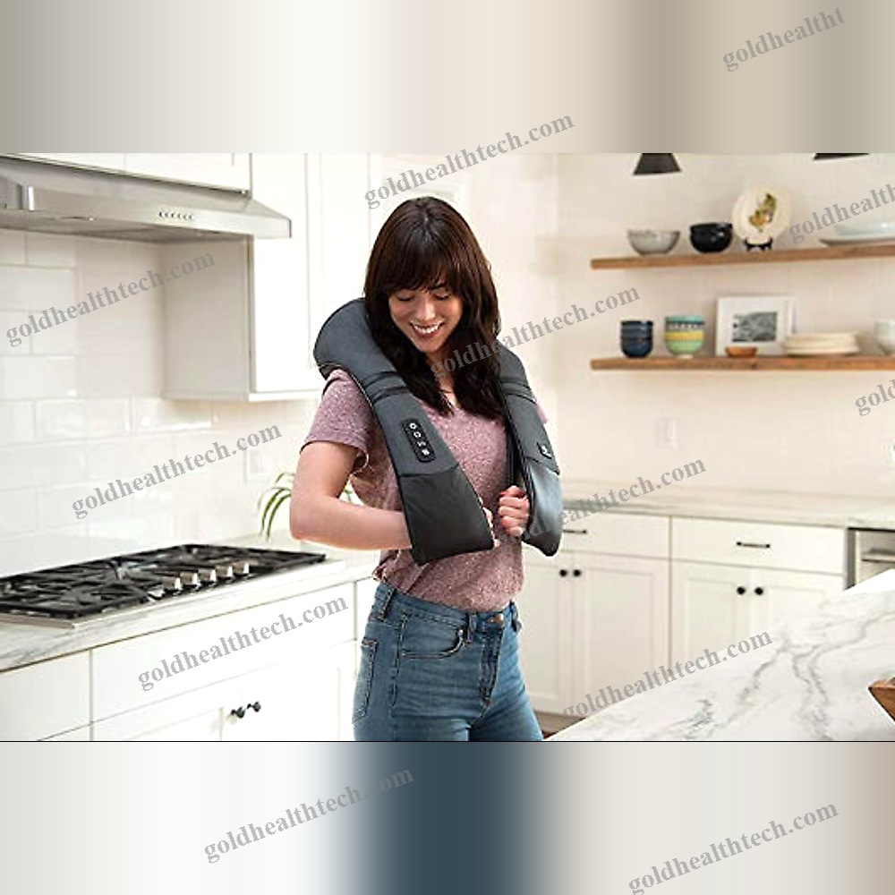 Battery-Powered Neck Massager