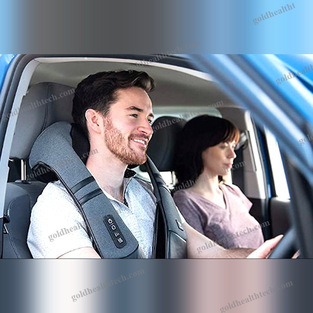 Battery-Powered Neck Massager