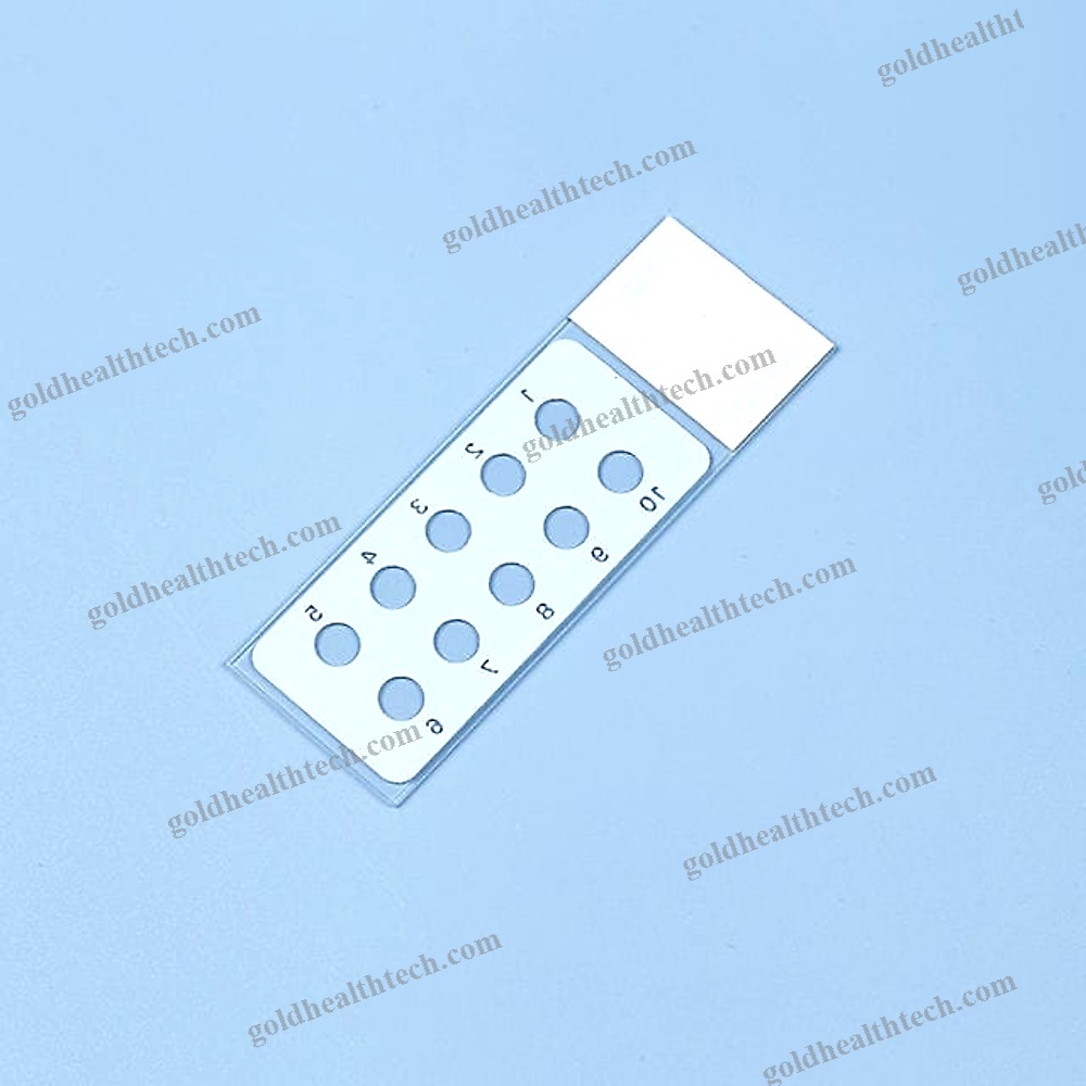 Adhesive Microscope Slide