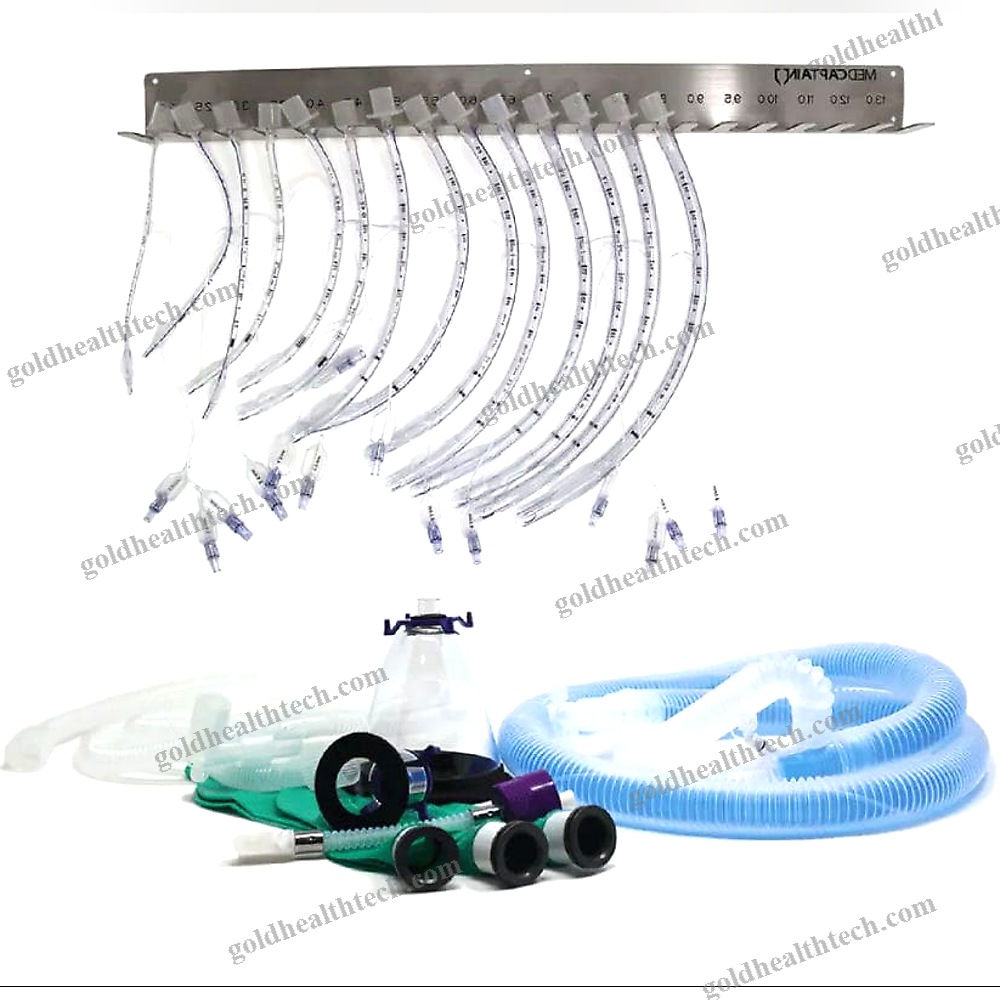 Trolley-Mounted Veterinary Anesthesia Workstation