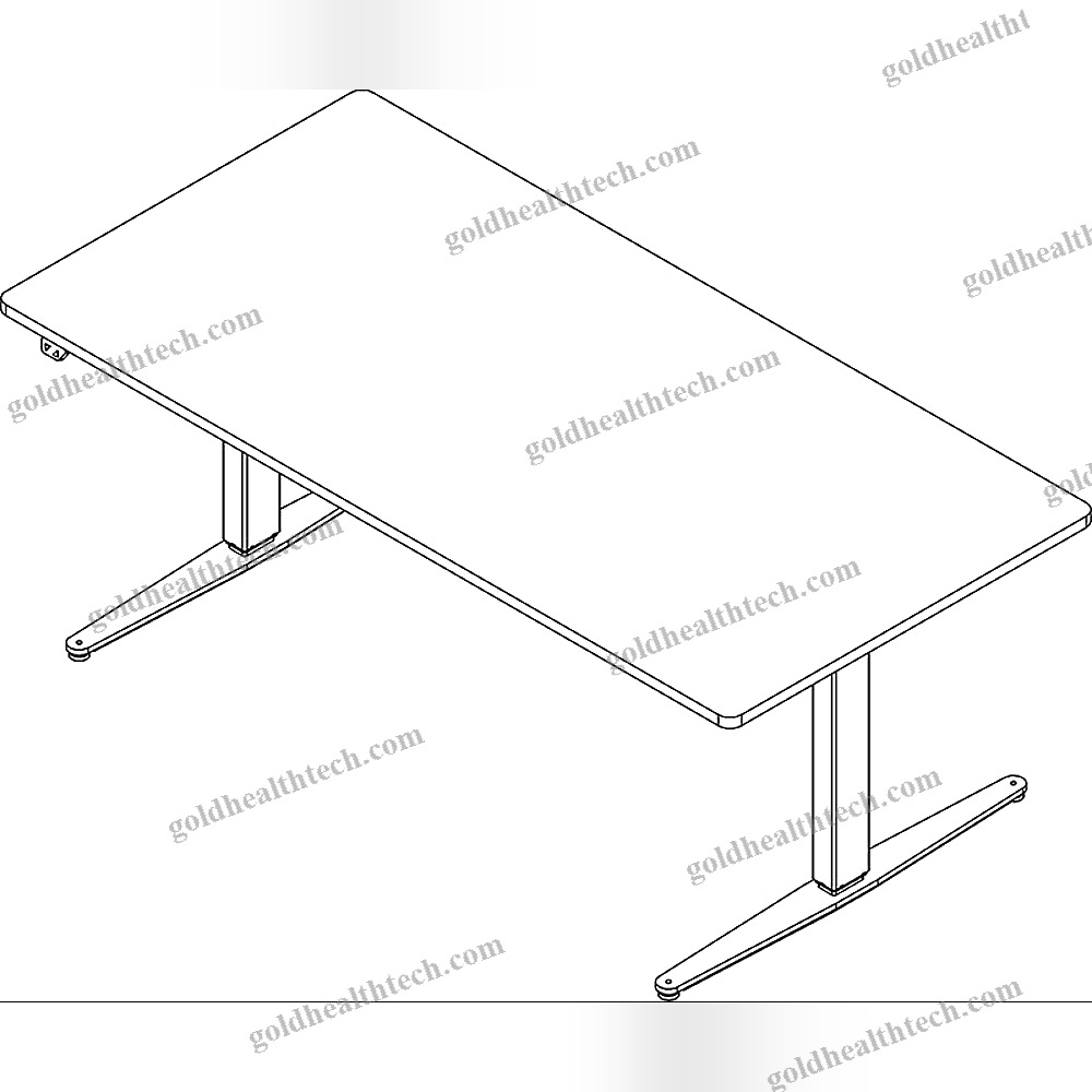 Height-Adjustable Ergotherapy Table