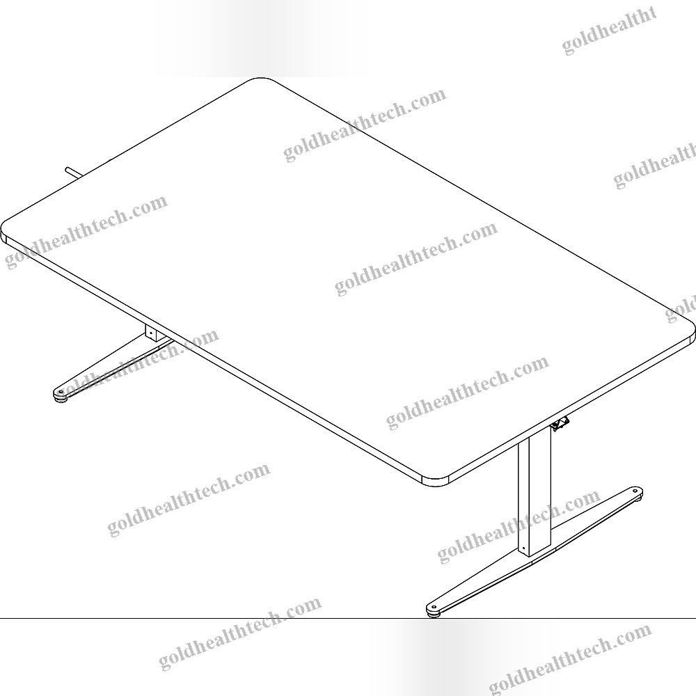 Height-Adjustable Ergotherapy Table