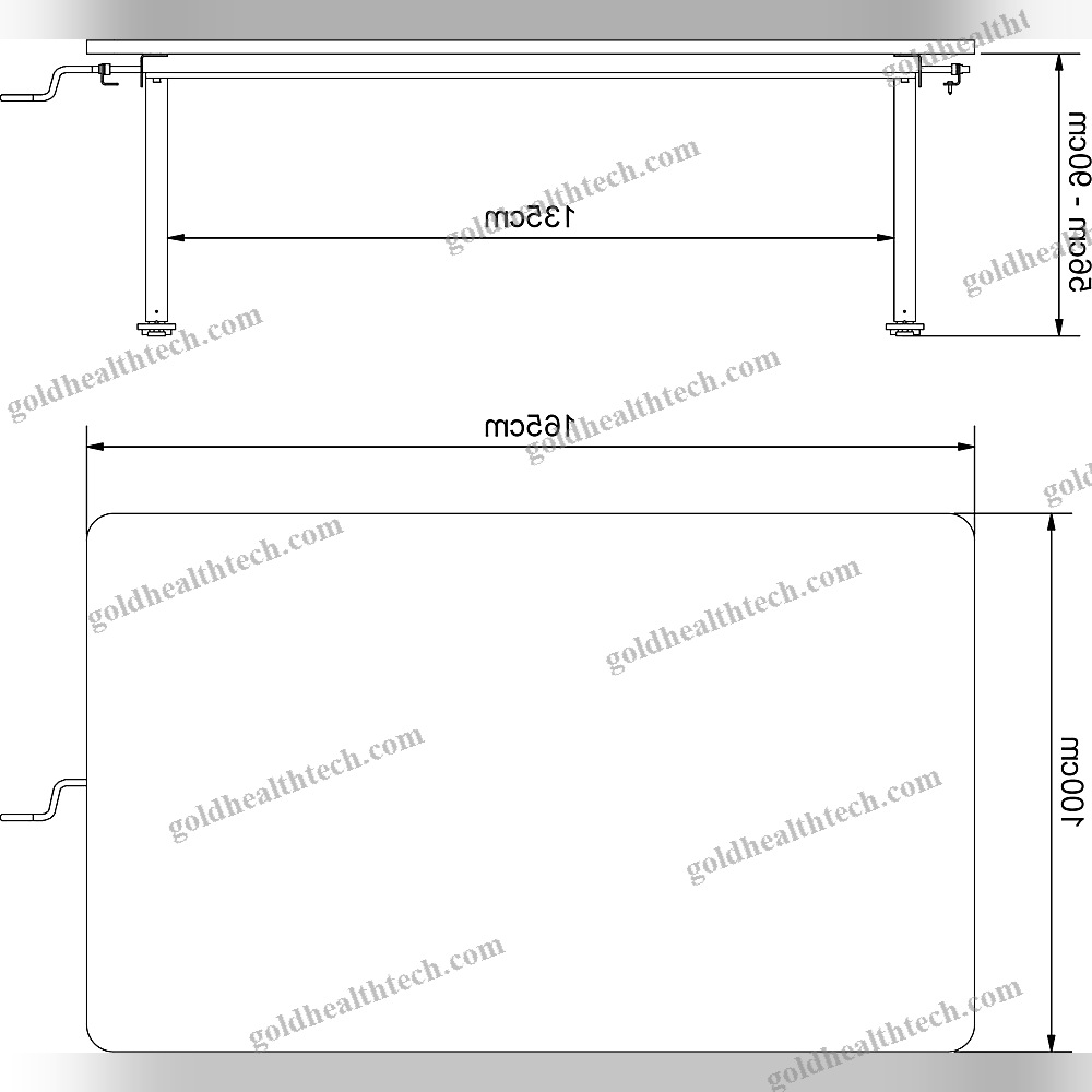 Height-Adjustable Ergotherapy Table