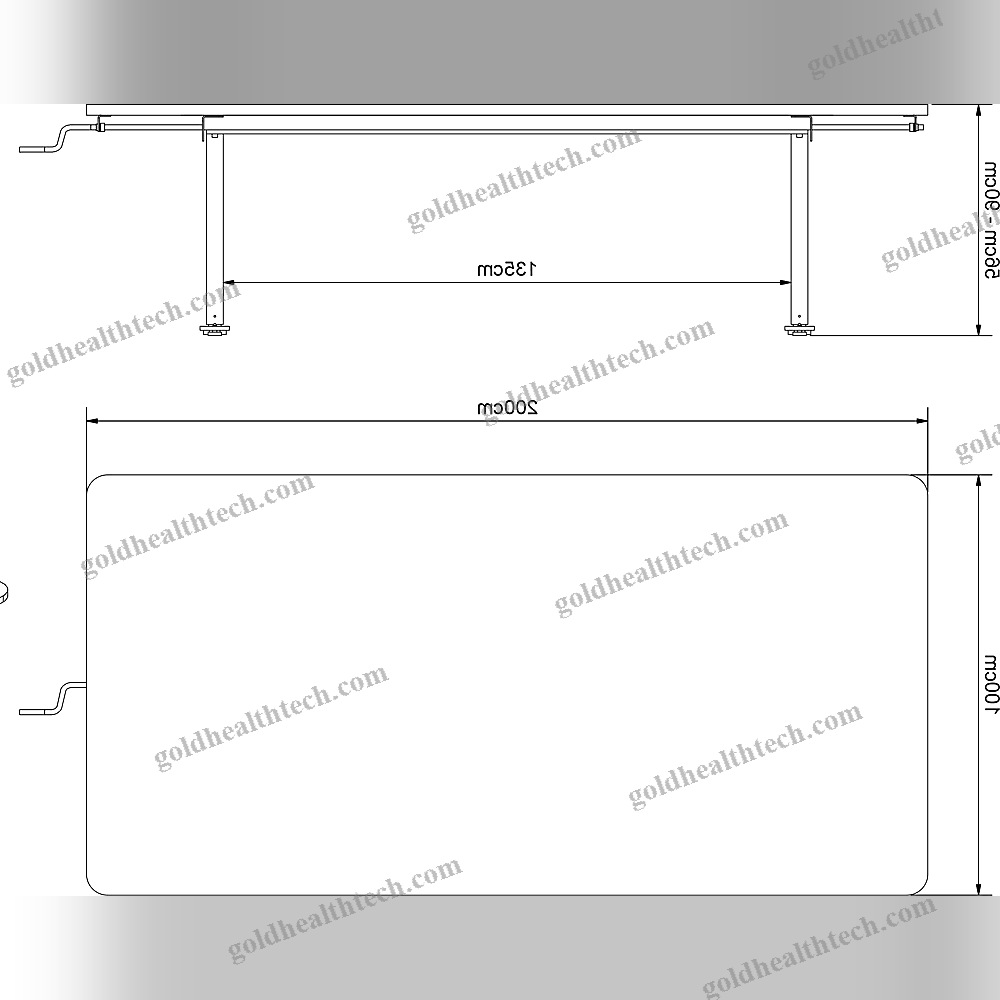Height-Adjustable Ergotherapy Table