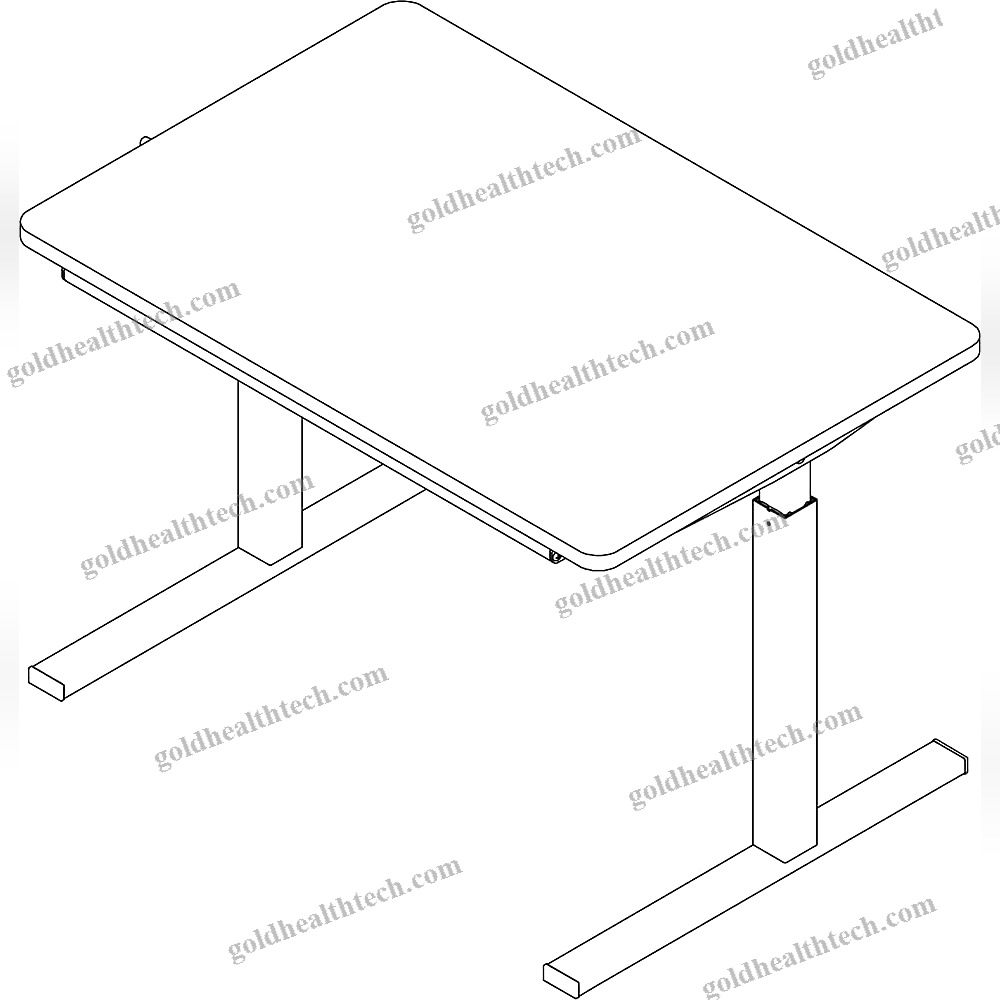 Height-Adjustable Ergotherapy Table