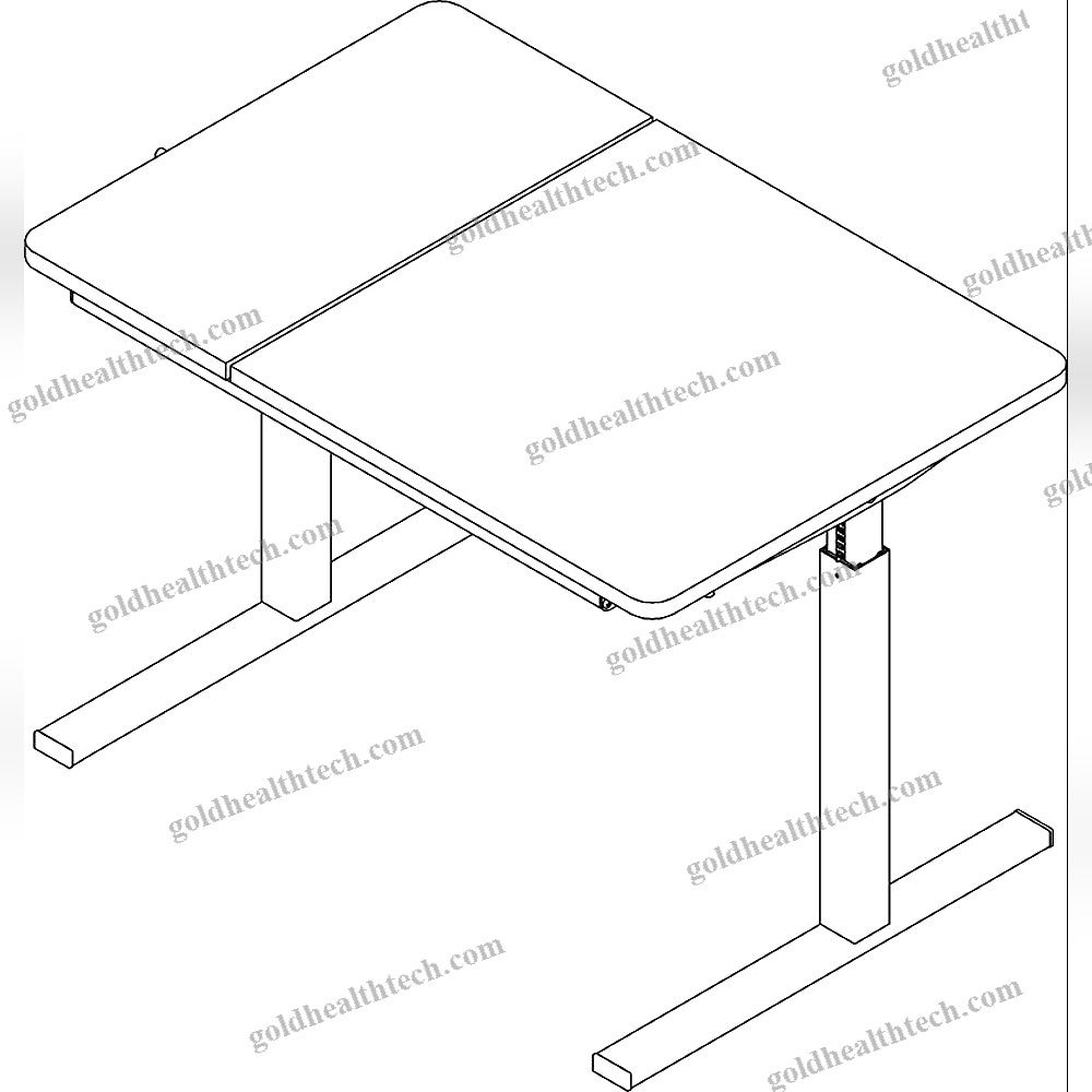 Height-Adjustable Ergotherapy Table