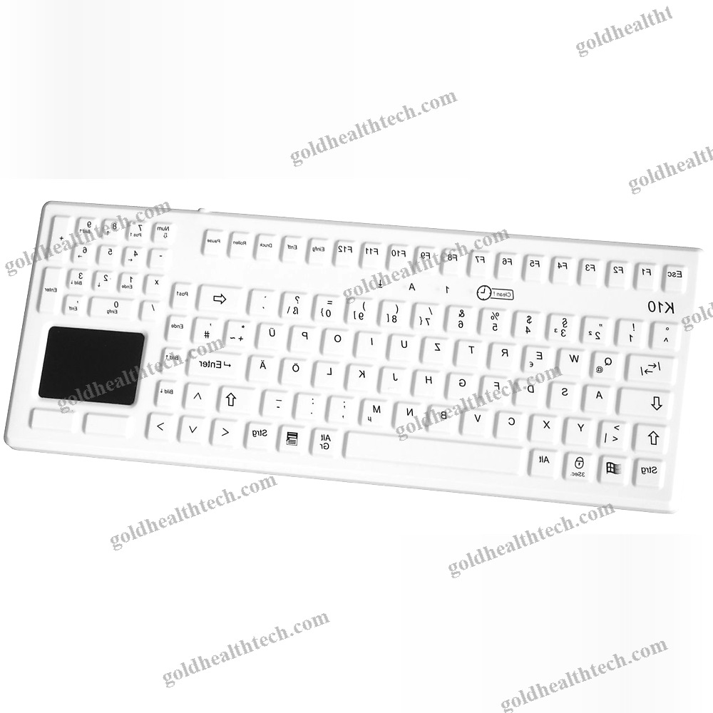 Medical Keyboard With Touchpad