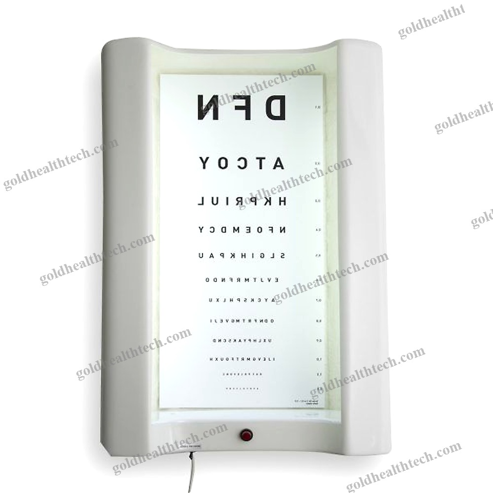 Illuminated Eye Chart