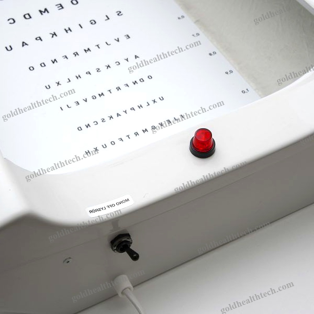 Illuminated Eye Chart