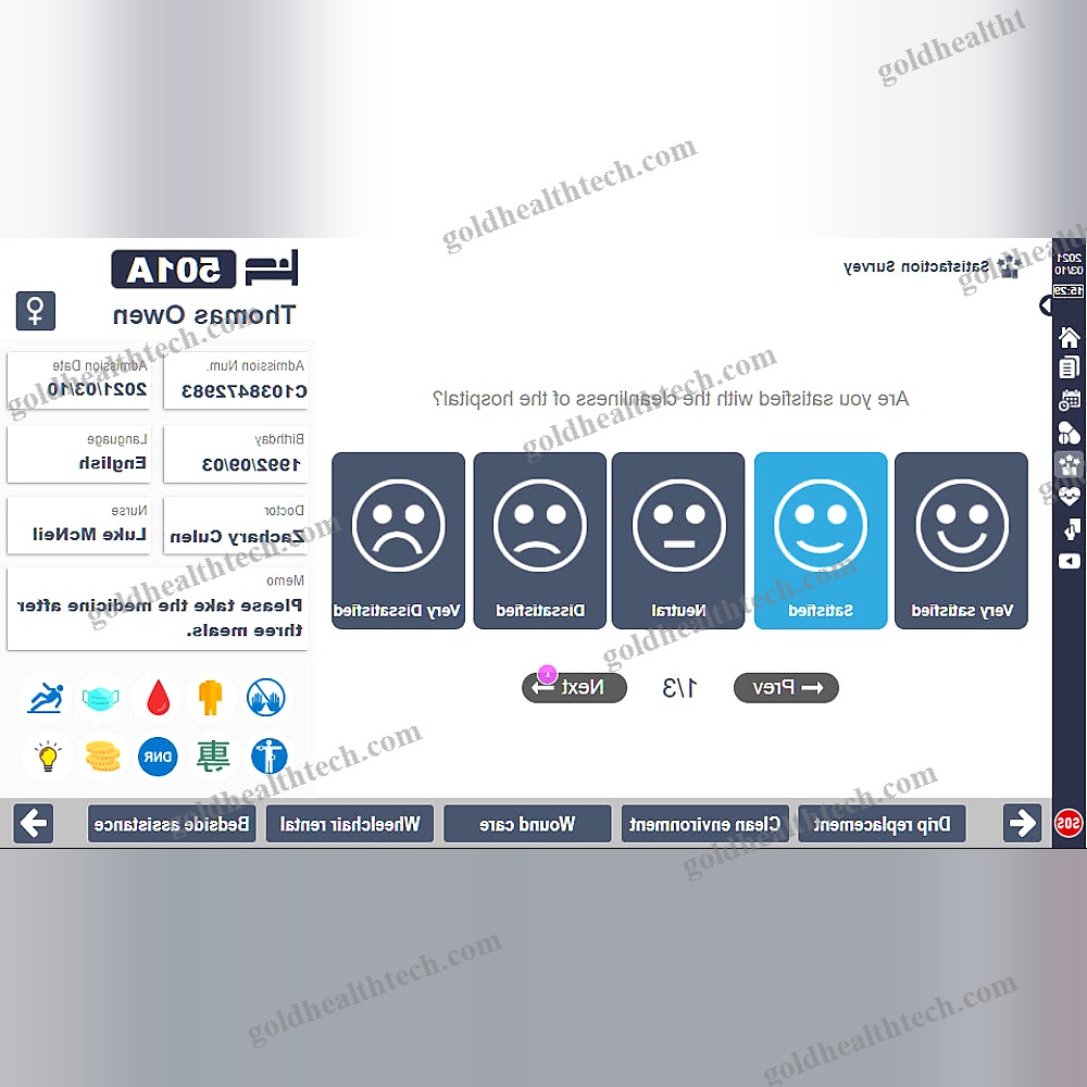 Patient Infotainment Terminal