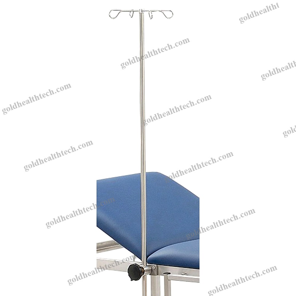 Rail-Mounted Iv Pole