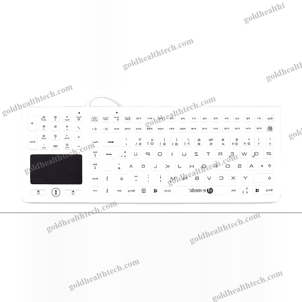 Keyboard With Touchpad