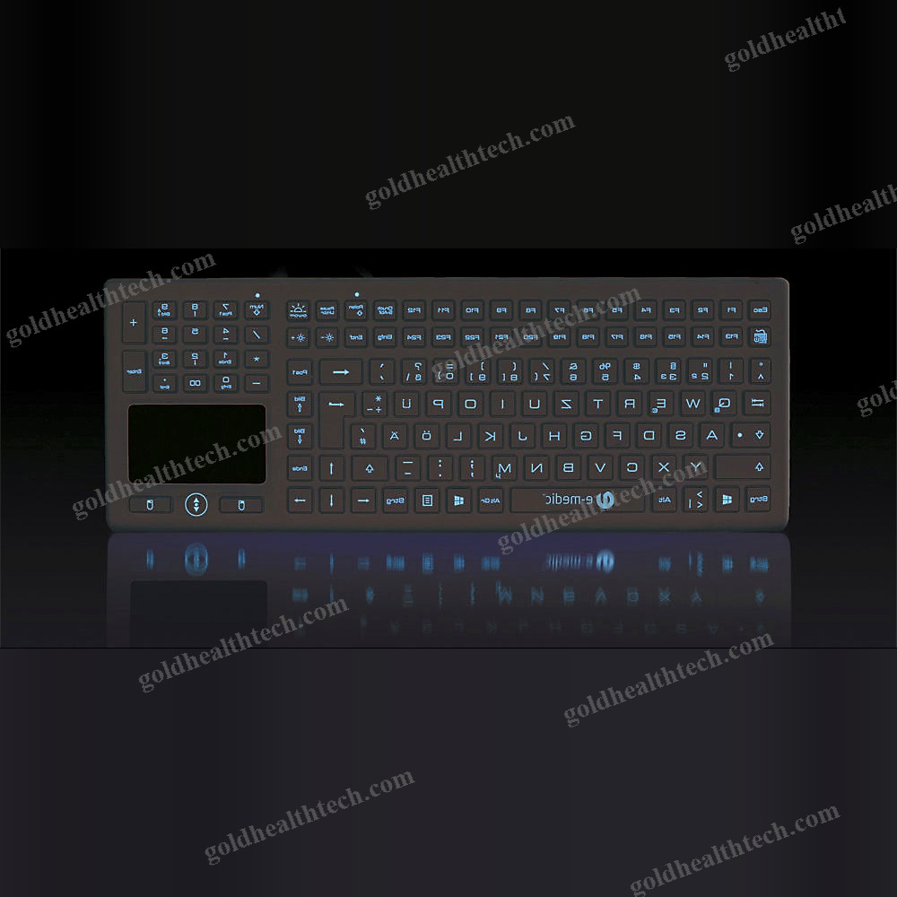 Keyboard With Touchpad