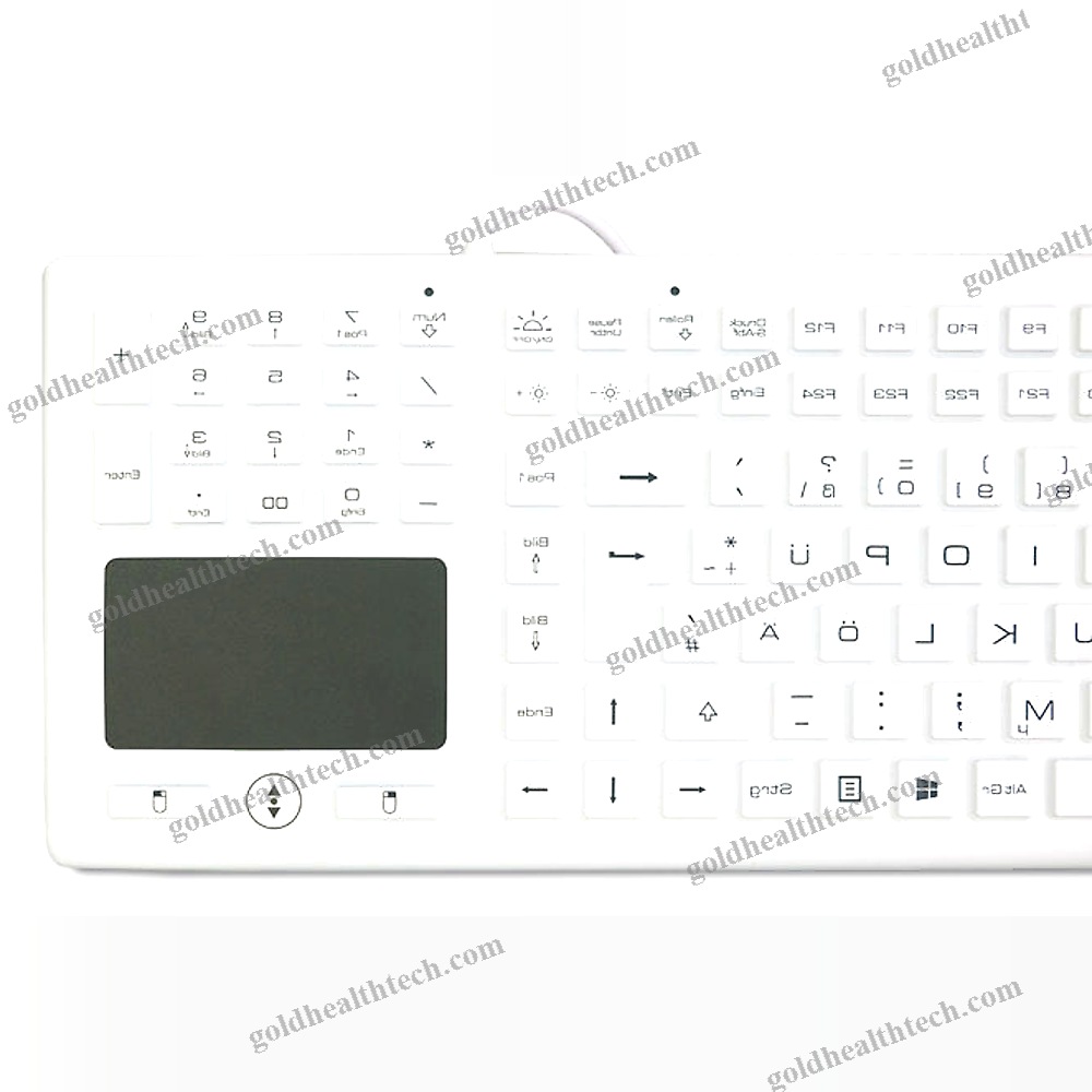 Keyboard With Touchpad