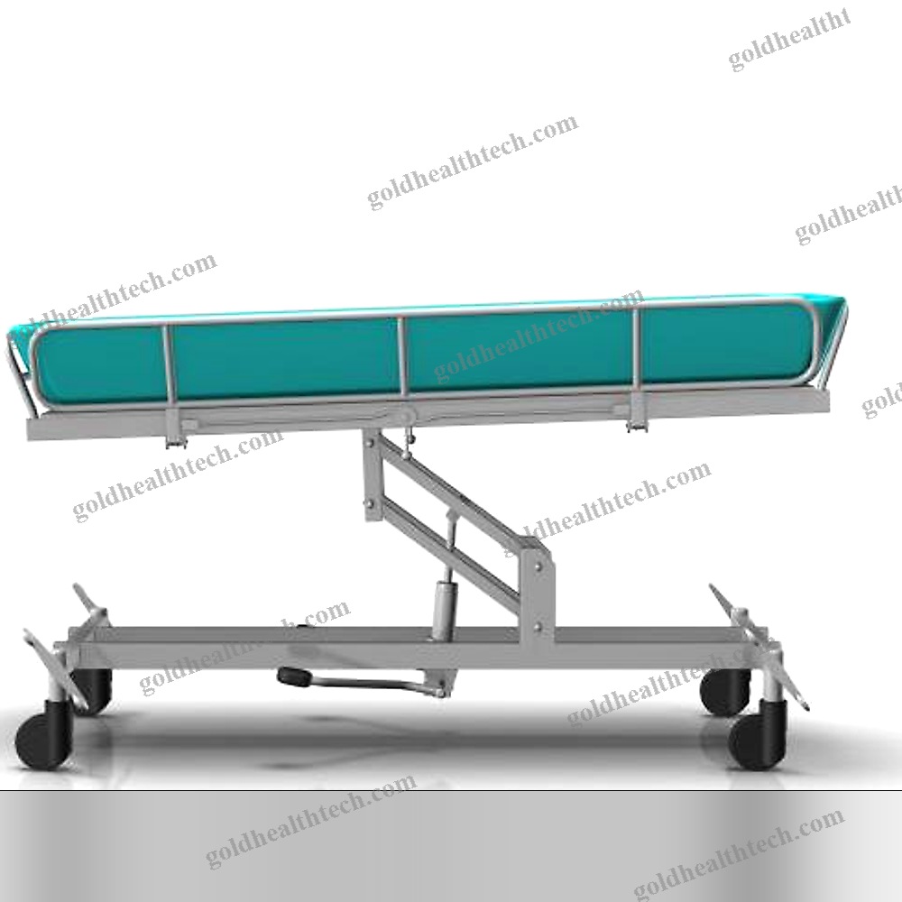 Height-Adjustable Shower Trolley