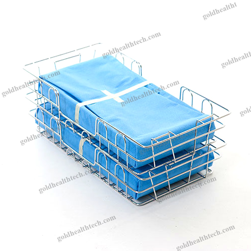 Stainless Steel Sterilization Basket