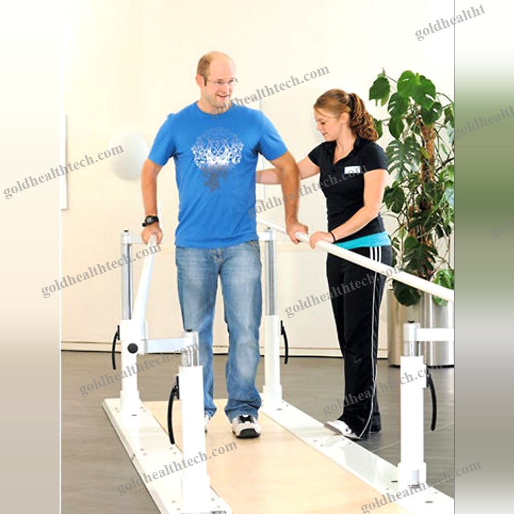 Height-Adjustable Rehabilitation Parallel Bars