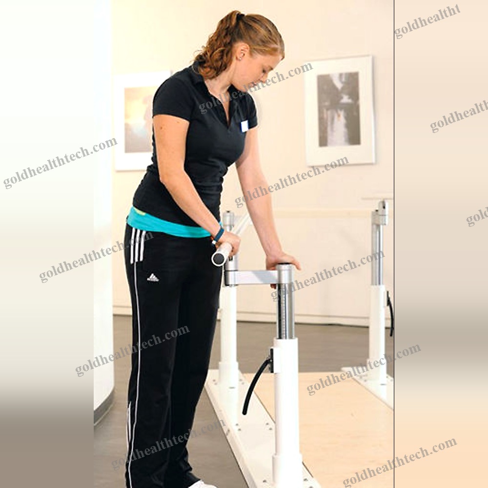 Height-Adjustable Rehabilitation Parallel Bars