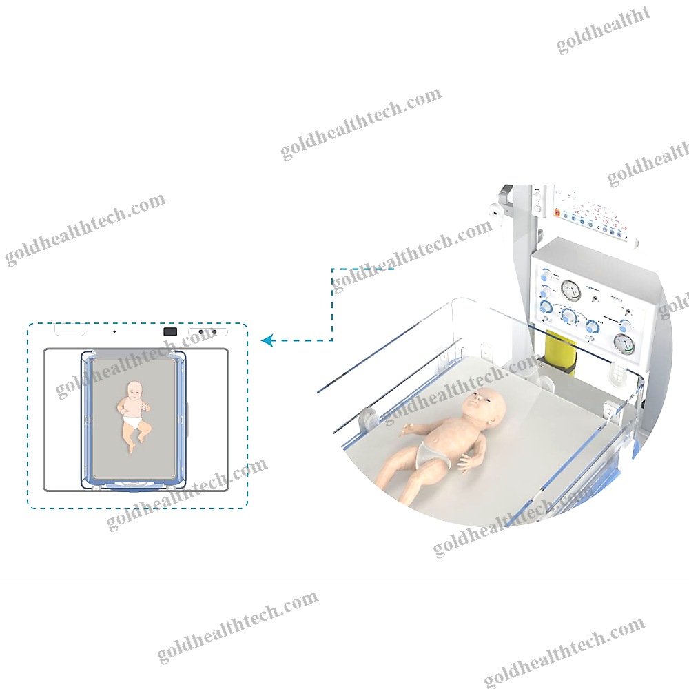 Infant Radiant Warmer With Phototherapy Lamp