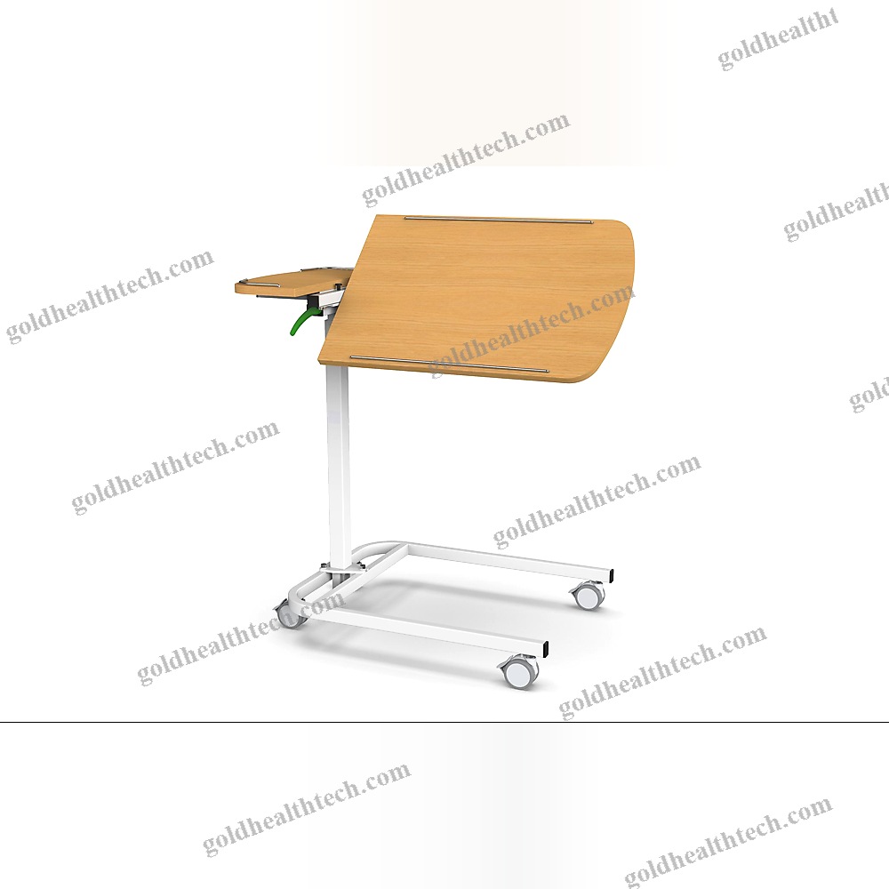 Height-Adjustable Overbed Table