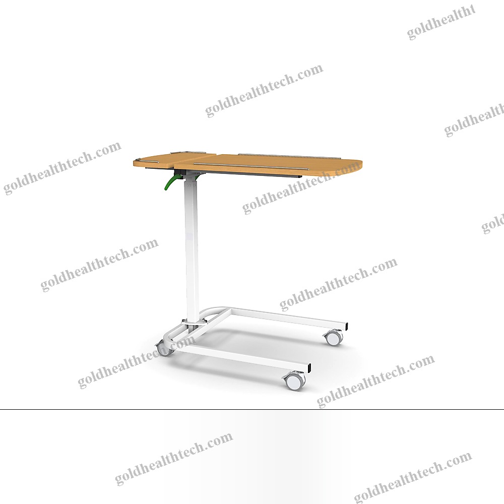 Height-Adjustable Overbed Table