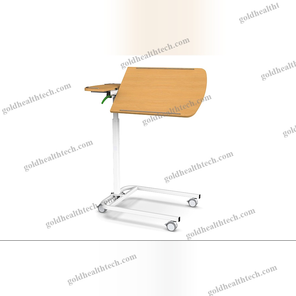 Height-Adjustable Overbed Table