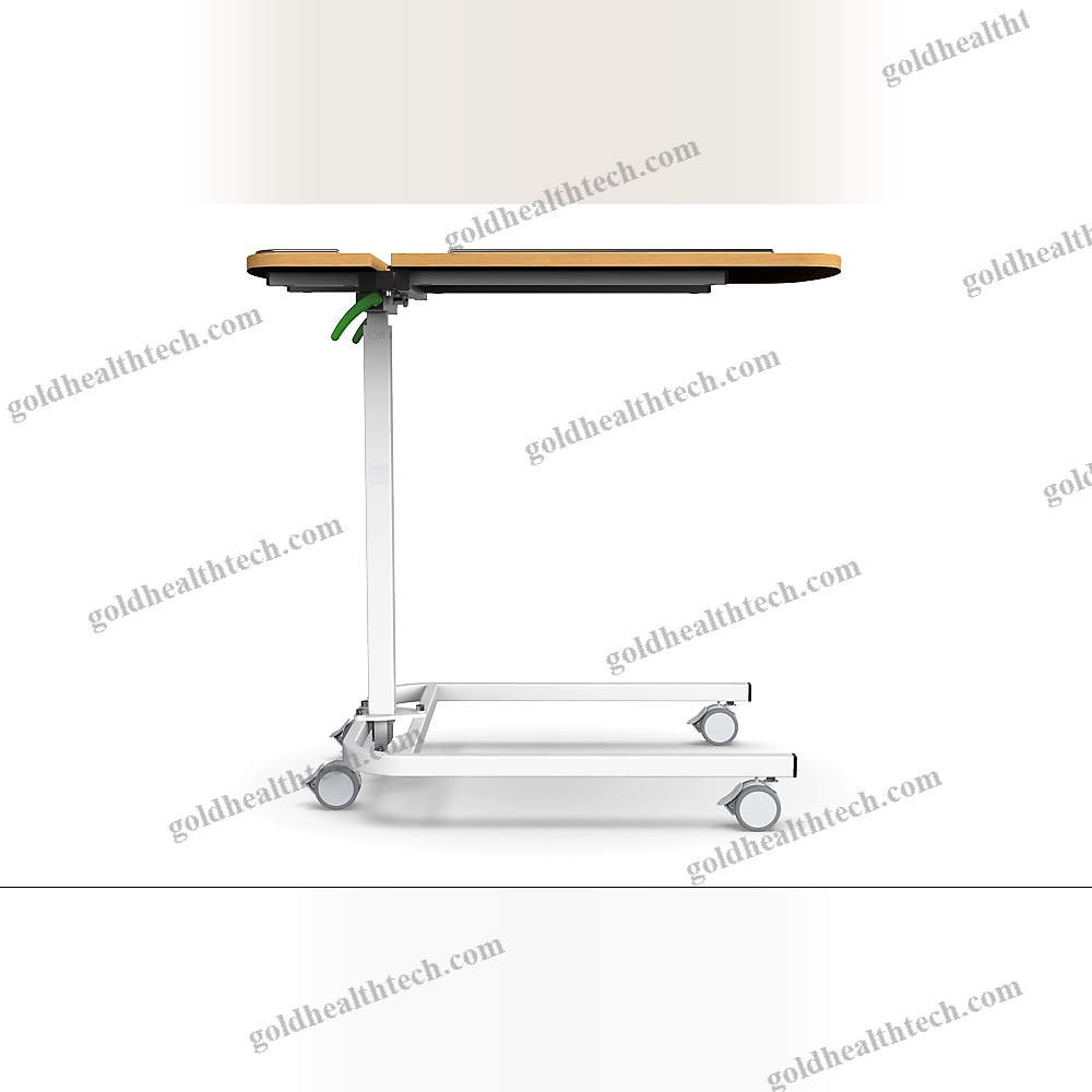 Height-Adjustable Overbed Table