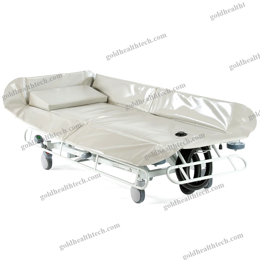 Height-Adjustable Shower Trolley