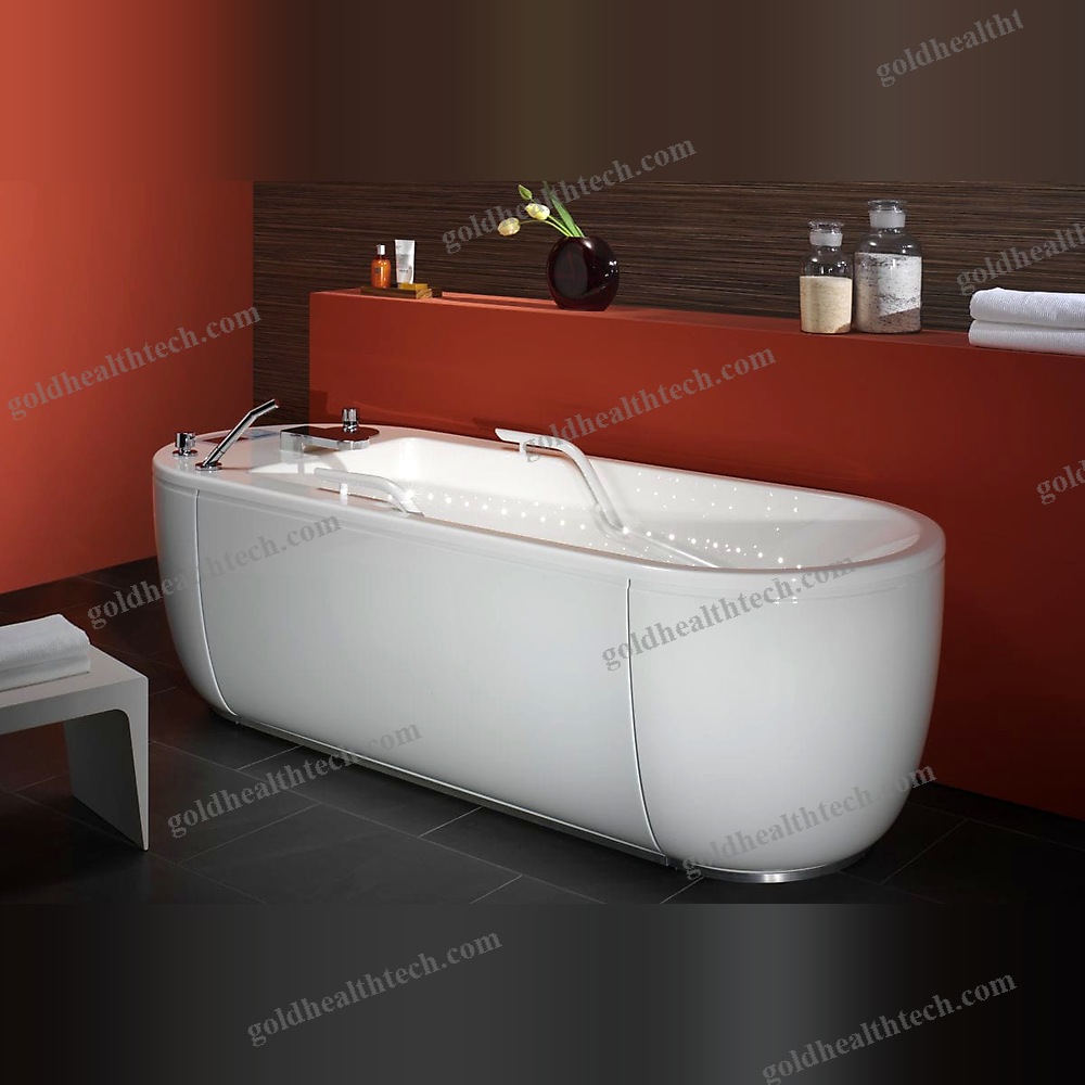 Hydromassage Bathtub With Chromotherapy Lamps
