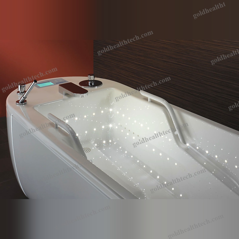 Hydromassage Bathtub With Chromotherapy Lamps