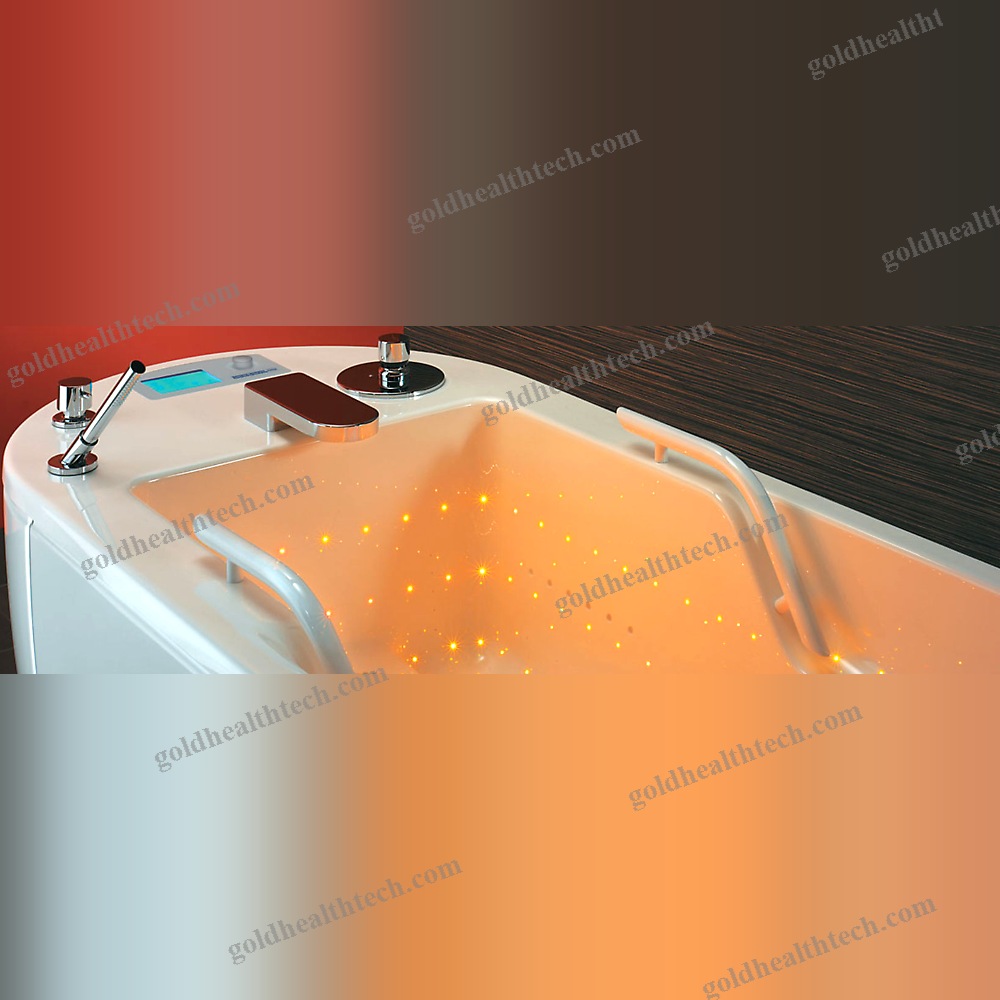Hydromassage Bathtub With Chromotherapy Lamps