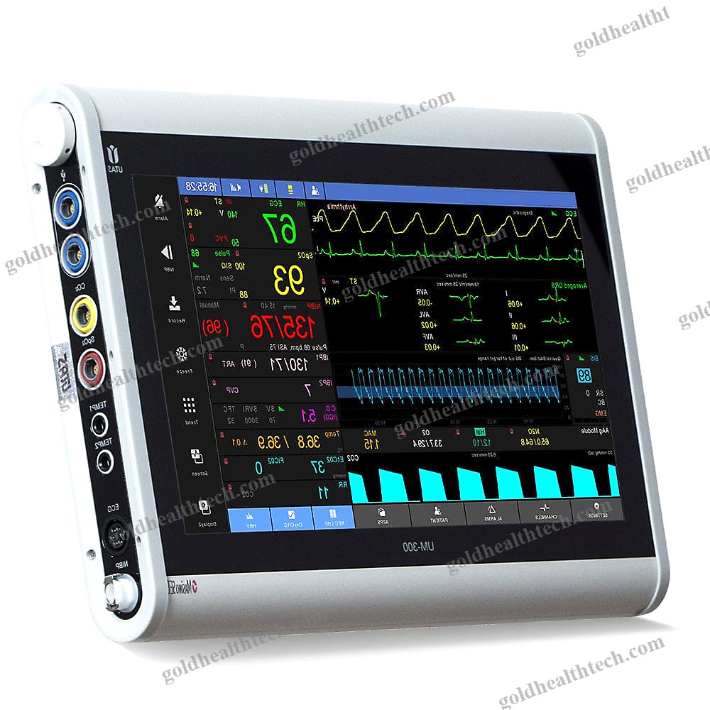 Multi-Parameter Monitor On Casters