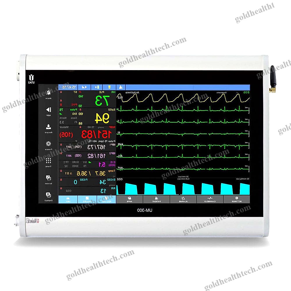 Multi-Parameter Monitor On Casters