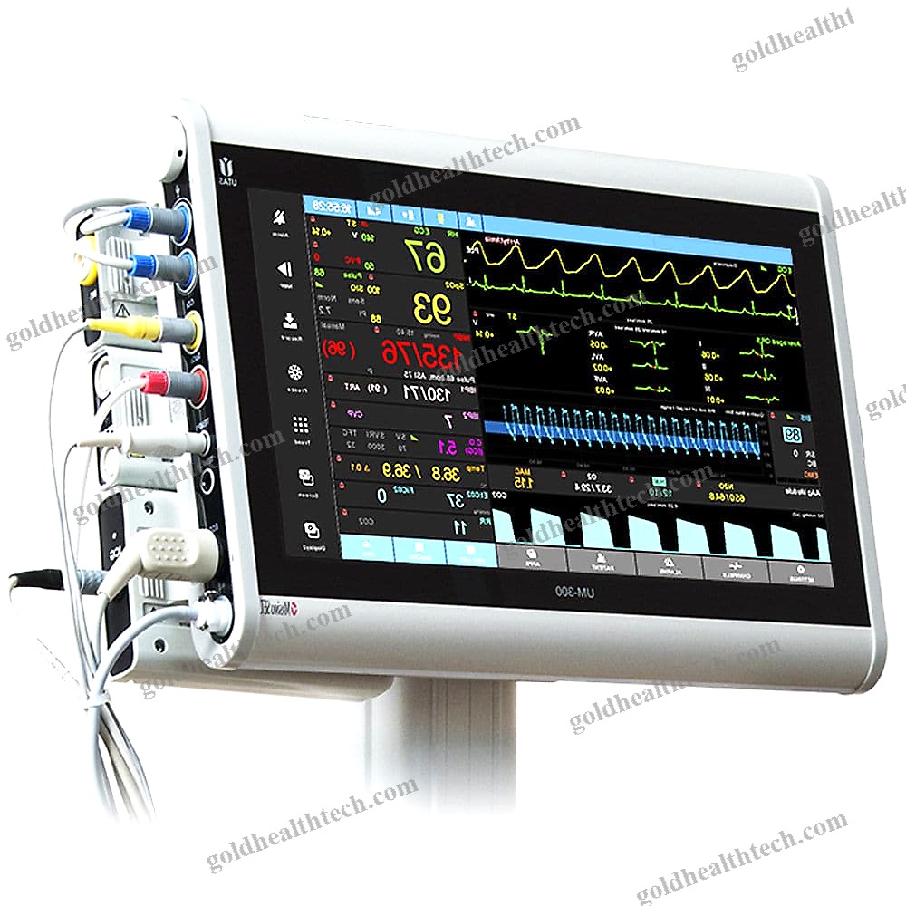 Multi-Parameter Monitor On Casters