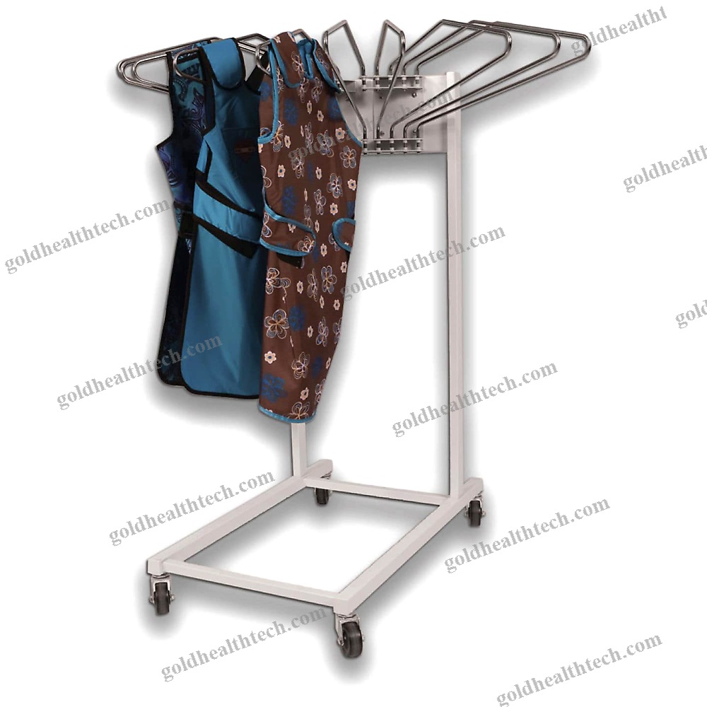 Mobile X-Ray Apron Rack