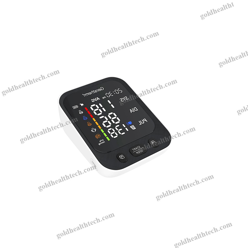 Cuff-Mounted Sphygmomanometer