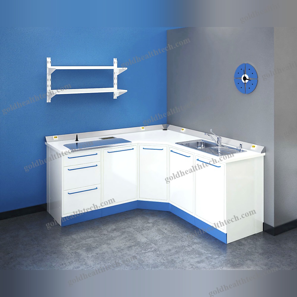 Dental Laboratory Workstation With Light