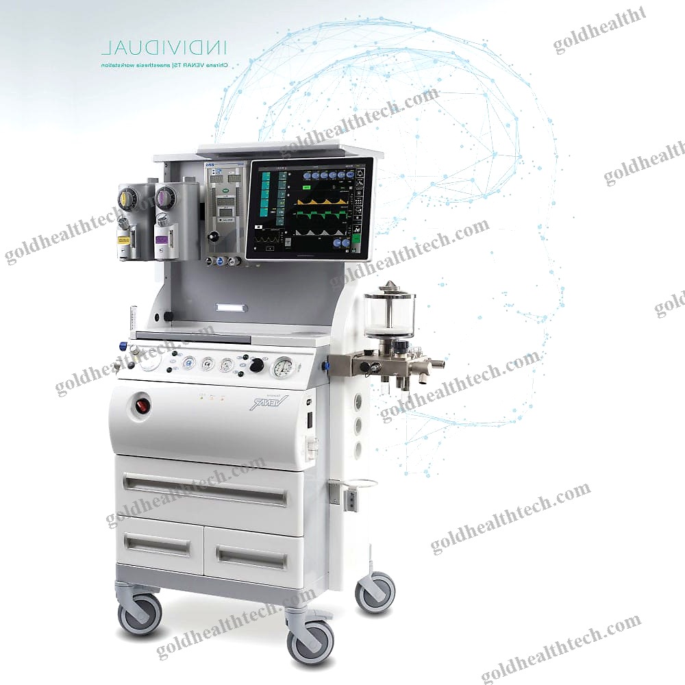 Trolley-Mounted Anesthesia Workstation