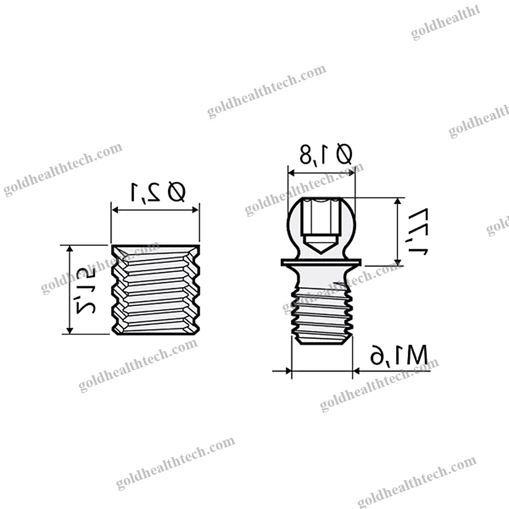 Titanium Dental Implant Sleeve