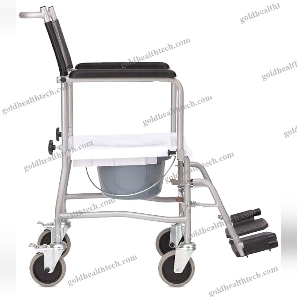 Commode Chair With Armrests