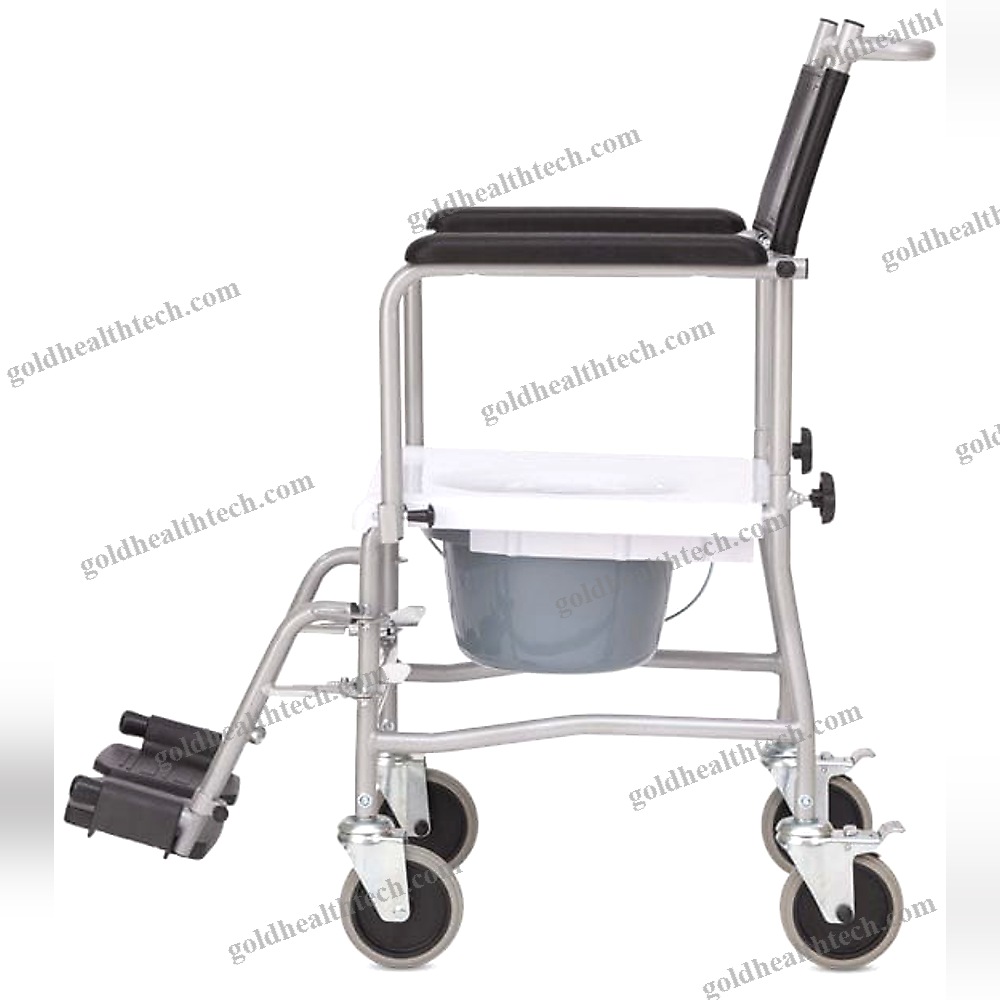 Commode Chair With Armrests
